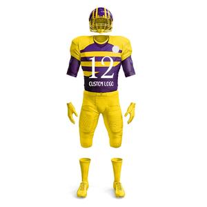 เสื้อเจอร์ซีย์อเมริกันฟุตบอลเยาวชนชุดอเมริกันฟุตบอลแบบซับลิเมชันงานตามสั่ง2025 - Product Image 1