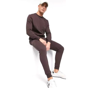 Logo personnalisé sport hommes Jogger survêtements ensemble unisexe XXL décontracté deux pièces automne hiver porter dernière conception - Product Image 1