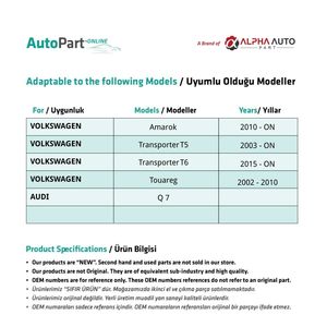 Kit de Reparación de Espejos Retrovisores Compatibles con Volkswagen Amarok T5 T6 Touareg - DERECHO - Product Image 2