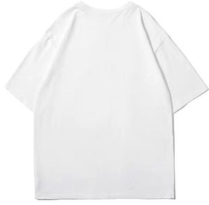 Camiseta básica de manga corta con cuello redondo para hombre de alta calidad 100% algodón transpirable para camisetas de verano llegada - Product Image 5