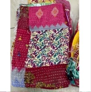 Parche de algodón de primera calidad Dupatta Hecho a mano Precio de fábrica Parche de algodón Dupatta por exportador de India - Product Image 5