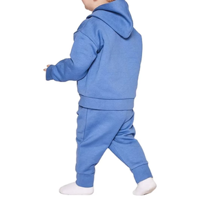 Ensemble survêtement pour bébé garçon, sweat-shirt et pantalon de jogging 100% coton, vêtements d'hiver personnalisés, vente en gros, fabriqué au Pakistan - Product Image 6