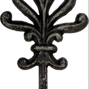 เหล็กหล่อติดผนัง (ยาม) ออกแบบตะขอเดี่ยวสำหรับตกแต่งบ้านและเสื้อผ้า - Product Image 1