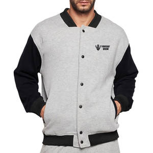 Custom Made New Fashion Adult Letterman Veste d'hiver avec col montant Logo avant-Derniers modèles en vente - Product Image 1