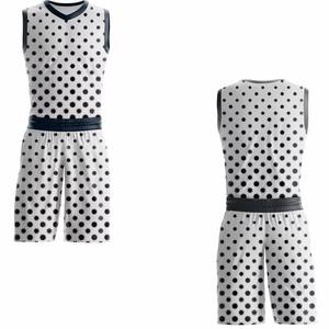 Uniforme de Baloncesto Personalizado de Alta Calidad, Nuevo Diseño, Uniforme de Baloncesto Sublimado, Ropa Deportiva para Adultos - Product Image 1