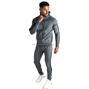 Custom Screen Printing Logo Fitness 2 Piece Set Tracksuit for Men Stylish <b>Sweat</b> Suit Casual Running Tracksuit - Product Image 2