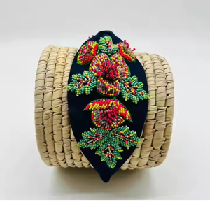 Diadema de Pelo con Bordado Multicolor 2025, Nueva, en Oferta, para Mujer, con Perlas, para Fiestas y Eventos Nocturnos, Producto de la Mejor Calidad - Product Image 3