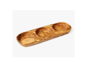 Assiette de service à dessert en bois dernier modèle Assiette de service à dessert en forme de rectangle de taille personnalisée pour les meilleures ventes - Product Image 1