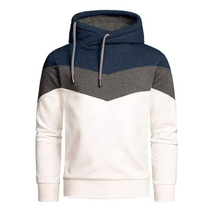 New Men's Color Block Pullover Hoodies <b>Long</b> Sleeve Sweatshirt Casual Jumper <b>Top</b> Men Wear Hoodies By KEEM BROTHERS - Product Image 6