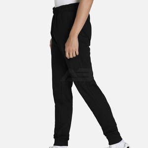 Pantalones Jogger Casuales para Hombre, 100% Algodón de Alta Calidad, Cintura Elástica, Corte Medio, Lavado Oscuro, Marca Privada, Nuevo Estilo en Venta - Product Image 3