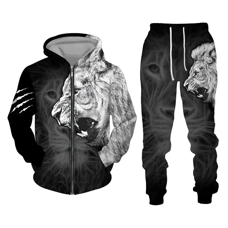 Moda erkek giyim erkekler eşofman Hoodies Suit sonbahar kış erkekler kapüşonlu süveter ve Sweatpants iki parçalı Set artı boyutu