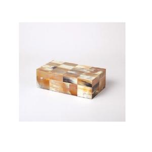 Meilleure qualité fabricant indien boîte de rangement pliable décoratif fonctionnel protecteur corne incrustation polyvalent Rectangle optimal - Product Image 1