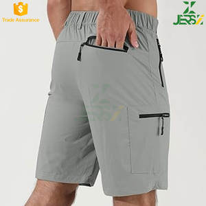 Short cargo respirant multi-poches pour hommes, 100% polyester, taille moyenne, séchage rapide, activités tactiques de golf athlétiques en plein air - Product Image 3