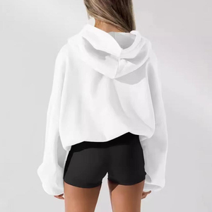 Sudadera con Capucha y Cremallera para Mujer al por Mayor, Personalizable con Marca, Cálida, para Uso Casual y al Aire Libre - Product Image 2