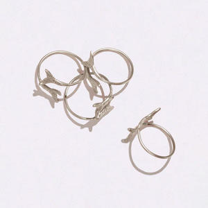 Vente chaude Nouvelle Arrivée Forme Ronde Moderne Décor De Table Ronds De Serviette Ensemble De 12 Avec Des Tailles De 2 Pouces - Product Image 3