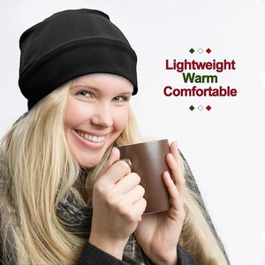 Gorro de lana de invierno a la moda, gorro de punto grueso y acogedor, diseño cálido unisex, ideal para viajes al aire libre y ropa de invierno informal - Product Image 3