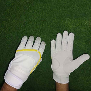 Gants de frappeur de baseball respirants au toucher doux de haute qualité Gants de baseball en cuir souple Gants de frappeur en cuir légers - Product Image 2