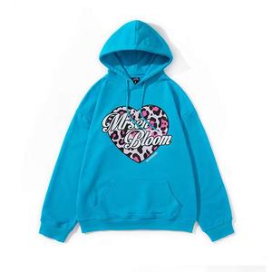 2024ใหม่เสื้อฮู้ดสวมหัวขนาดใหญ่กว่าผ้าไหมพิมพ์โลโก้ DTG เสื้อฮู้ดและเสื้อกันหนาวสำหรับผู้หญิง - Product Image 6