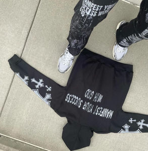 Premium Men's Boxy recortada sudadera manga Streetwear Sudadera con capucha logotipo bordado personalizado transpirable DTG DTF personalizable - Product Image 1