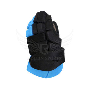 Advanced Grip High Quality Leather Ice Hockey Gloves Wrist Support Full Finger UV Protection Lace-Up Closure ROLEIN SPORTS - Product Image 3