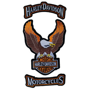 Venta al por mayor logotipo personalizado cuentas bordado parches 3D a granel hierro en varios diseños maquinaria bordado parche para pantalones de chándal camisas - Product Image 3