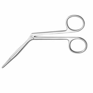 กรรไกรตัดจมูกสเตนเลสขัดเงาขนาด18ซม. ใช้สำหรับตัดเล็มจมูกทังสเตนคาร์ไบด์ - Product Image 5