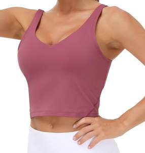 Vêtements de sport et de fitness de haute qualité pour femmes, soutien-gorge de sport personnalisé, corset de yoga, haut tendance, options de tailles plus grandes, fabrication OEM - Product Image 1