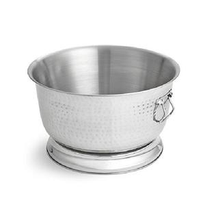 Baignoire martelée isolée à double paroi en acier inoxydable à tendance fraîche pour les bars à vin de restauration - Product Image 1