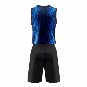 Uniforme de basket-ball personnalisé de qualité supérieure pour adultes unisexes, 100% polyester respirant, séchage rapide, kit sportif - Product Image 2