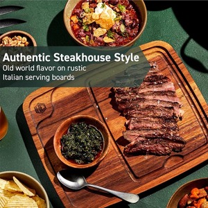 Juego de 4 Platos para Carne <span class=keywords><strong>HexClad</strong></span> Bistecca con Canal para Jugos - Product Image 5