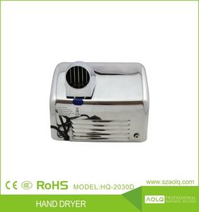 Sèche-mains électrique commercial à grande vitesse et à faible bruit SS304 fixé au mur pour les toilettes et les zones à fort trafic - Product Image 2