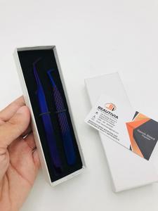 Pince à épiler d'extension de cils en acier inoxydable de marque privée BEAUTIVIA - Product Image 6