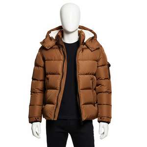 Chaqueta de Plumón Acolchada Personalizada para Hombre, Diseño Exclusivo, Brillante, Oversize, con Logo Frontal, Transpirable, de Secado Rápido, para Invierno y Actividades al Aire Libre - Product Image 2