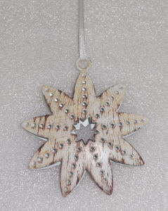 ตะกร้าเก็บของแบบแขวนผนัง/หลังคาของตกแต่งคริสต์มาสดีไซน์โลหะ - Product Image 4