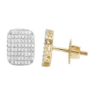 Bijoux Hip Hop de haute qualité Moissanite S925 Boucles d'oreilles en diamant pour femmes - Product Image 2