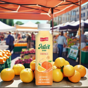 Etiqueta privada Vietnam Tropical Fruit Vegetal Juice Puré con sabor a naranja con sandía como ingrediente principal Botella con tapa de 38mm - Product Image 1
