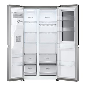 Refrigerador Side-by-Side Premium Clase E 913x73.5x179cm INSTAVIEW GSXV80PZLE No Frost con Congelador, Puerta a Puerta, Acero Inoxidable, para el Hogar - Product Image 2
