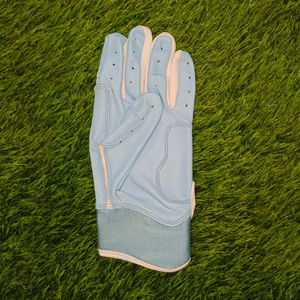 Guantes de bateo de béisbol de Softball de cuero para hombres profesionales hechos a medida antideslizantes ligeros ecológicos adultos - Product Image 3