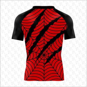 เสื้อแรชการ์ดป้องกันแสงแดด UPF+50 แห้งเร็ว สีและขนาดสั่งทำได้ ยืดหยุ่น ใส่เล่นกีฬากลางแจ้ง แขนสั้น ปรับแต่งได้ - Product Image 4