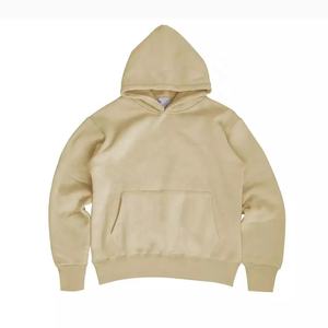 Otoño hombres cuello redondo de gran tamaño pulóver Sudadera con capucha Casual Streetwear Sudadera con capucha Logo Digital técnicas teñidas lisas invierno - Product Image 4
