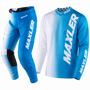 Traje Clásico de Motocross para Hombre y Mujer, de Alta Calidad, Duradero, Transpirable, de Secado Rápido, 100% Poliéster, Ropa Deportiva, Equipo de Motocross Unisex - Product Image 2