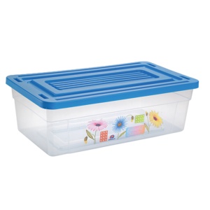Large Capacity 4600 ML Multiple Color Rectangular PP <b>Plastic</b> Eco-Friendly Modern Food Safe Storage Box <b>Lid</b> Injection-Molded - Product Image 3