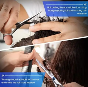 กรรไกรตัดผมสแตนเลสกรรไกรซอยบางโดย imans - Product Image 2