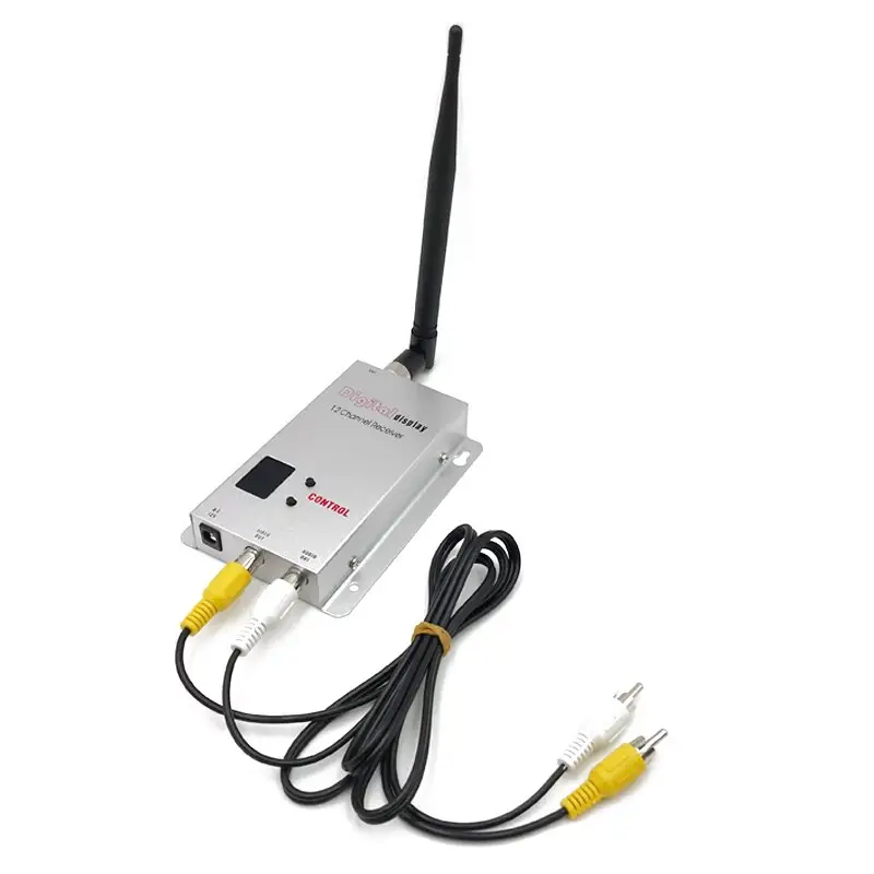 FPV 1,2 GHz 1,2G 8CH 1500mW Drohne Wireless AV Sender TV Audio Video Sender Empfänger Für QAV250 250 FPV Quadcopter