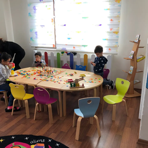 ENS KIDS COLLECTION Chaise pour enfants en bois empilable durable et écologique pour salle à manger intérieure Salon École Maternelle-Turquie - Product Image 5