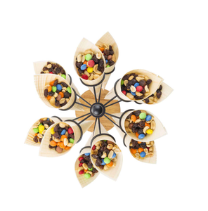 Support de cône de crème glacée en métal Ensemble de deux présentoirs de cône de crème glacée de couleur à forme ronde et au meilleur prix - Product Image 6