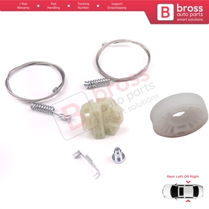 ชุดซ่อมมอเตอร์กระจกหน้าต่างหลัง รุ่น BWR5438 สำหรับ Vectra B J96 ปี 1995-2004 แบบ 4/5 ประตู 90520229 90520230 - Product Image 5