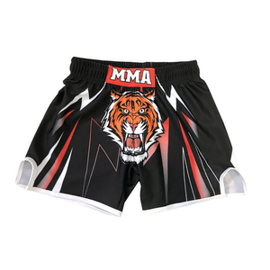 High Quality Custom Made MMA <b>Shorts</b> Comfortable Polyester Wrestling Gear for Adults for <b>Kickboxing</b> Muay Thai & Boxing - Product Image 3