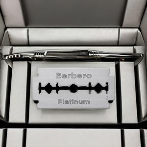 ใบมีดสแตนเลสพรีเมียม BARBERO Platinum สำหรับการโกนที่ราบรื่นและปลอดภัย - Product Image 6
