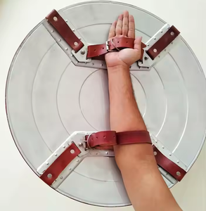 En gros Capitaine Hydra Bouclier Cosplay Prop Poli Rond Avenger Film Prop avec Impression Numérique Halloween Métal Cadeau - Product Image 3